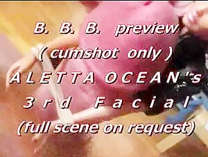 Aletta Ocean's 3rd facial (cumshot only)