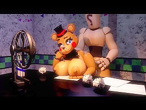 Toy Freddy Likes to be Slapped in the Ass [with Sound]