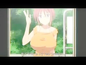 Horny Big Boobs Anime Mother Fucked Hard in The Wood